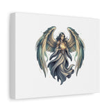 Guardian Angel Matte Canvas Wall Art – Stretched Spiritual Home Decor
