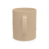 Christian Prayer Mug – "This Is How I Fight My Battles" Ceramic Coffee Cup