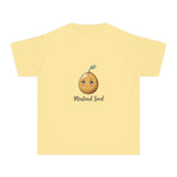 Mustard Seed Youth T-Shirt — Cute Smiling Seedling Tee