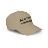 Christian Baseball Cap — "All It Takes Is A Mustard Seed" Embroidered Faith Hat | Faith Apparel