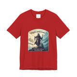 T‑Shirt — “Highs and Lows” Faith Graphic Tee ("Lord, You’re with me everywhere I go")