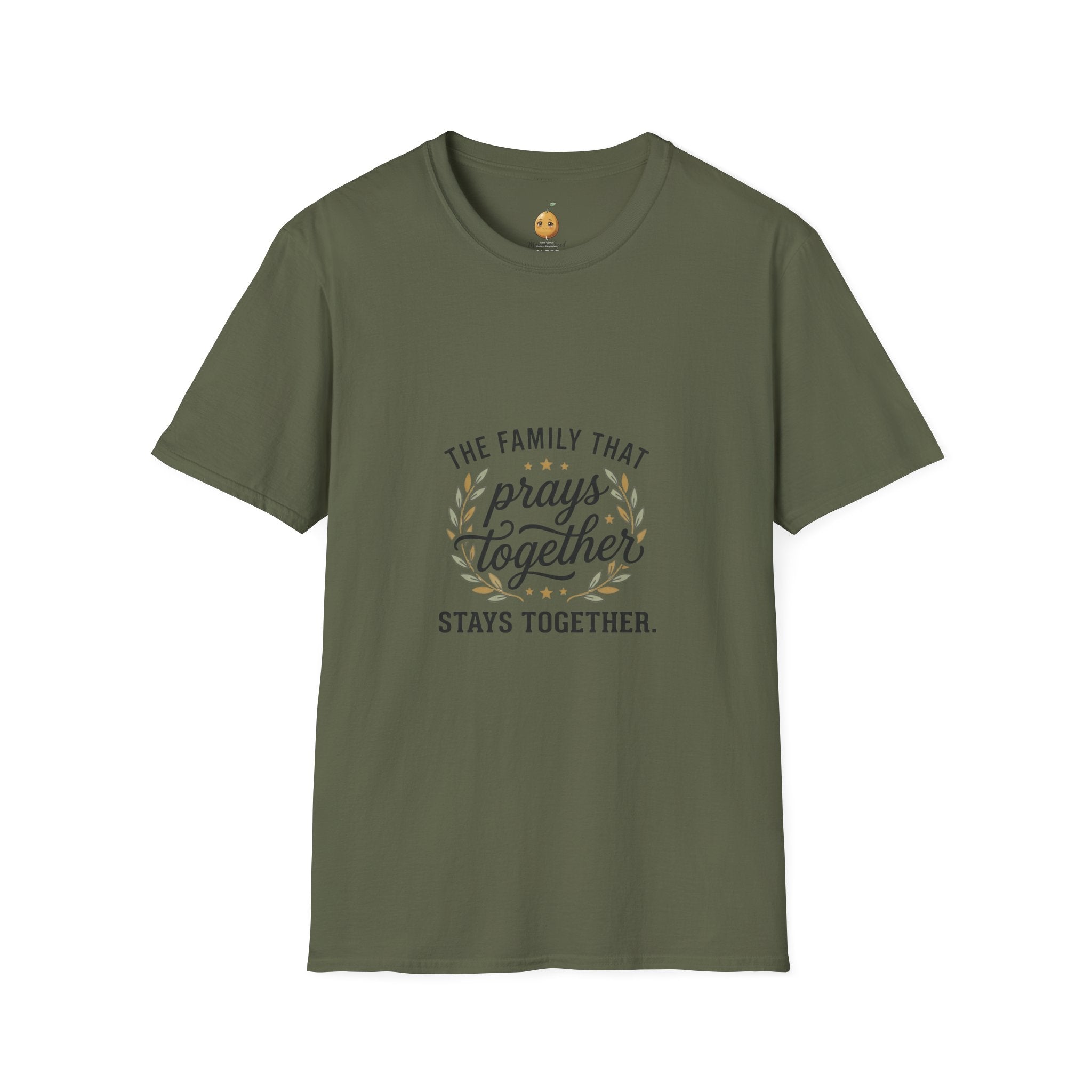 Prayer Family T-Shirt — “The Family That Prays Together” Faith Tee