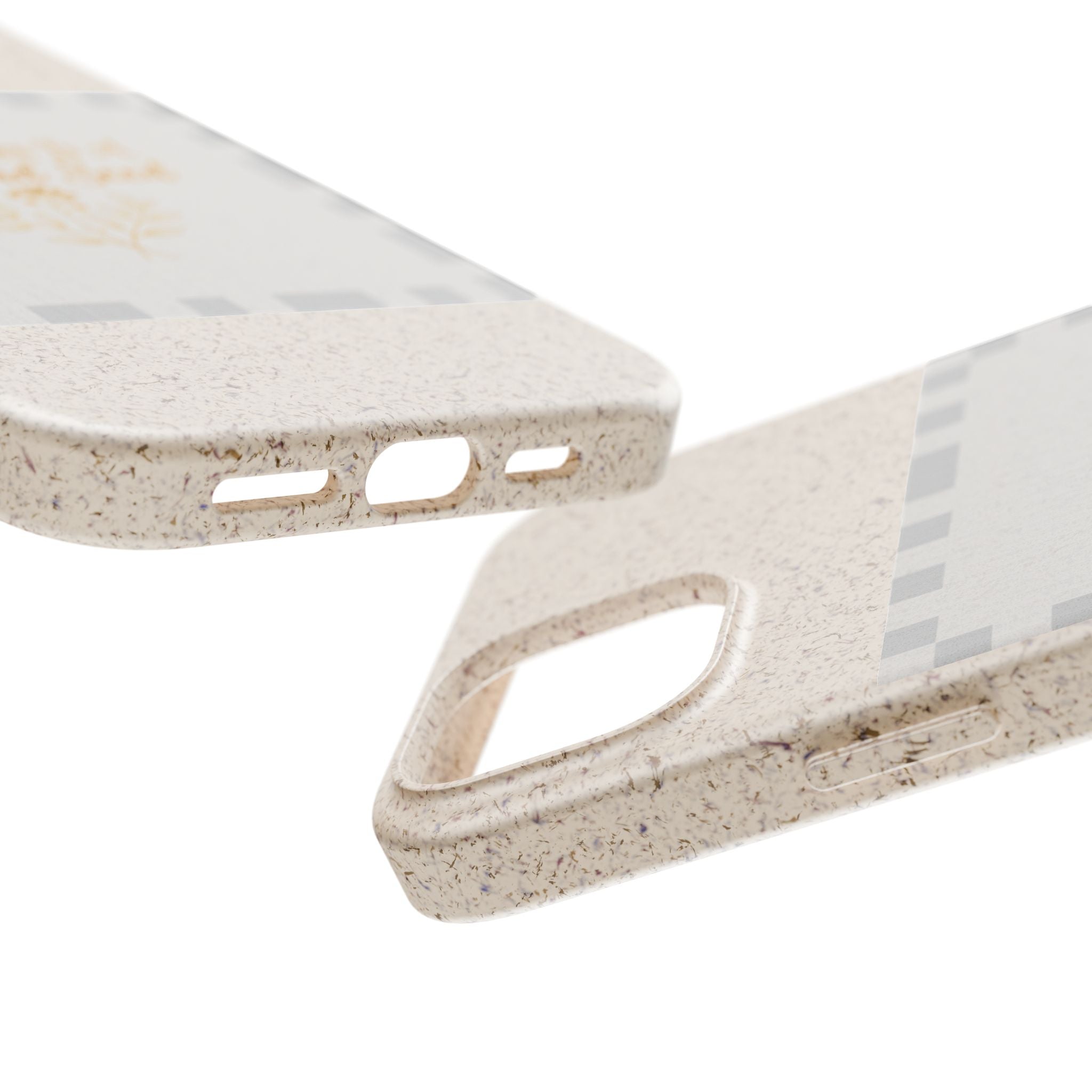 Biodegradable Phone Case — “All It Takes Is A Mustard Seed” Floral Design