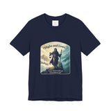 T‑Shirt — “Highs and Lows” Faith Graphic Tee ("Lord, You’re with me everywhere I go")