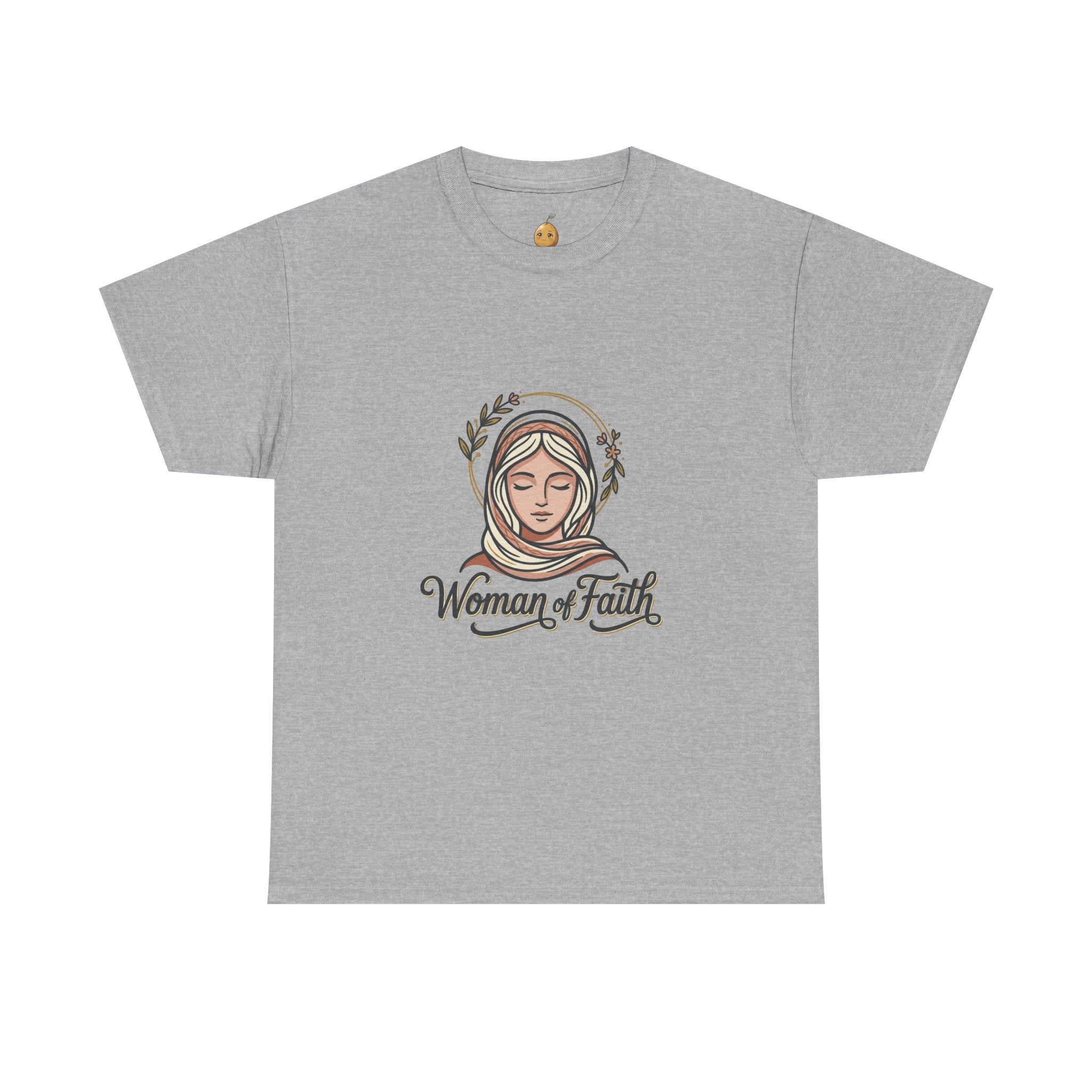 Woman of Faith Tee — Inspirational Christian Graphic T-Shirt