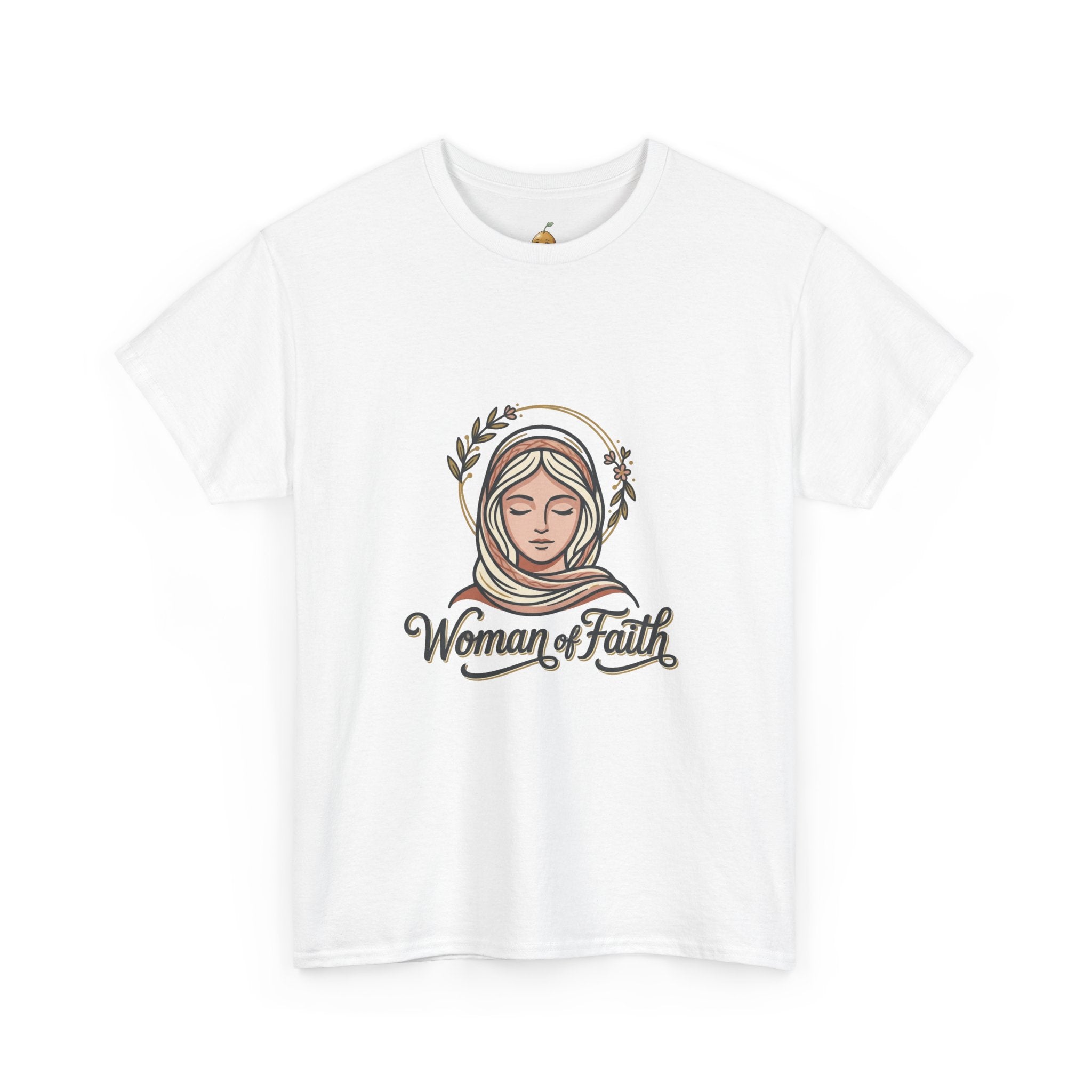 Woman of Faith Tee — Inspirational Christian Graphic T-Shirt