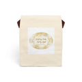 Canvas Lunch Bag — "Walk by Faith, Not by Sight" Inspirational Lunch Tote