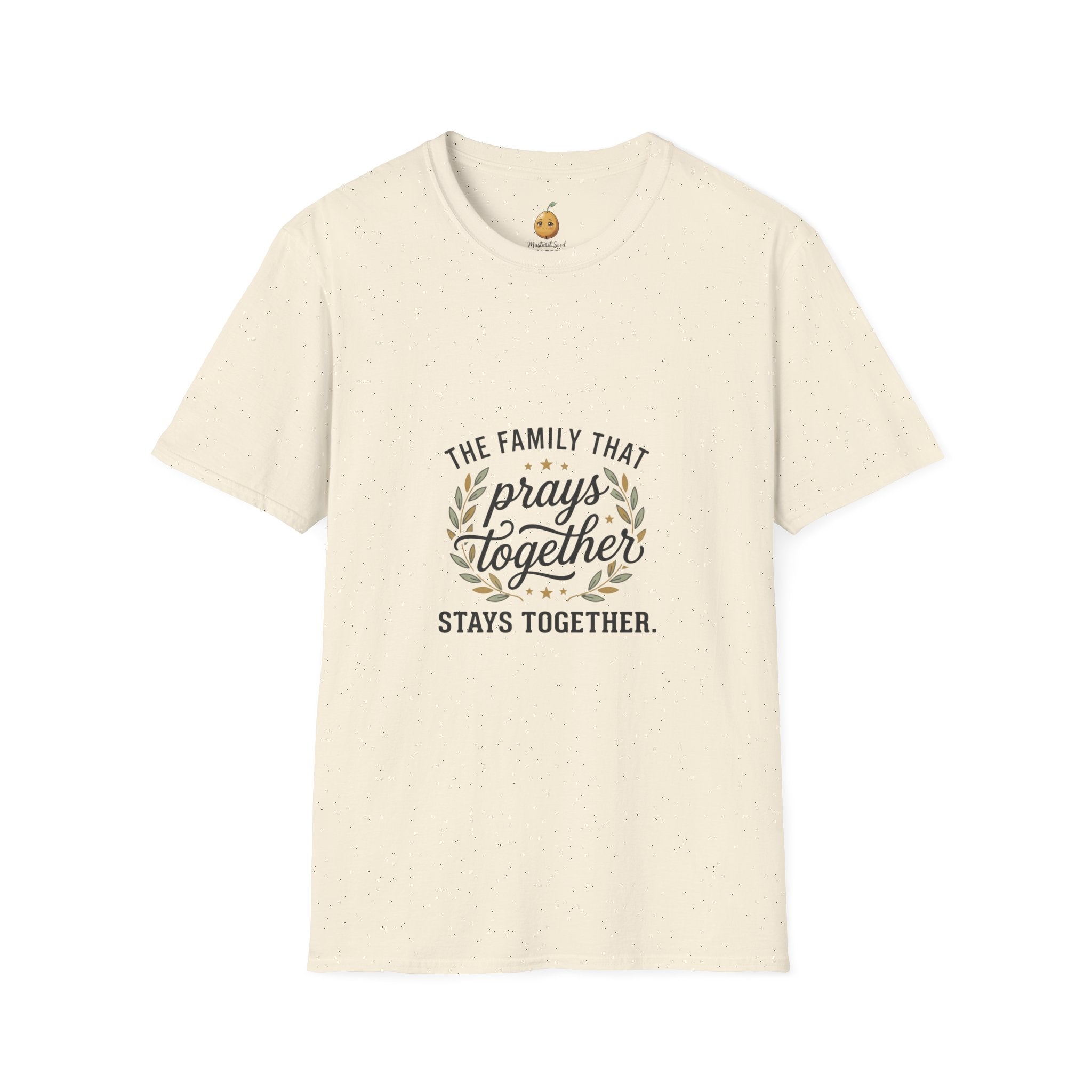 Prayer Family T-Shirt — “The Family That Prays Together” Faith Tee