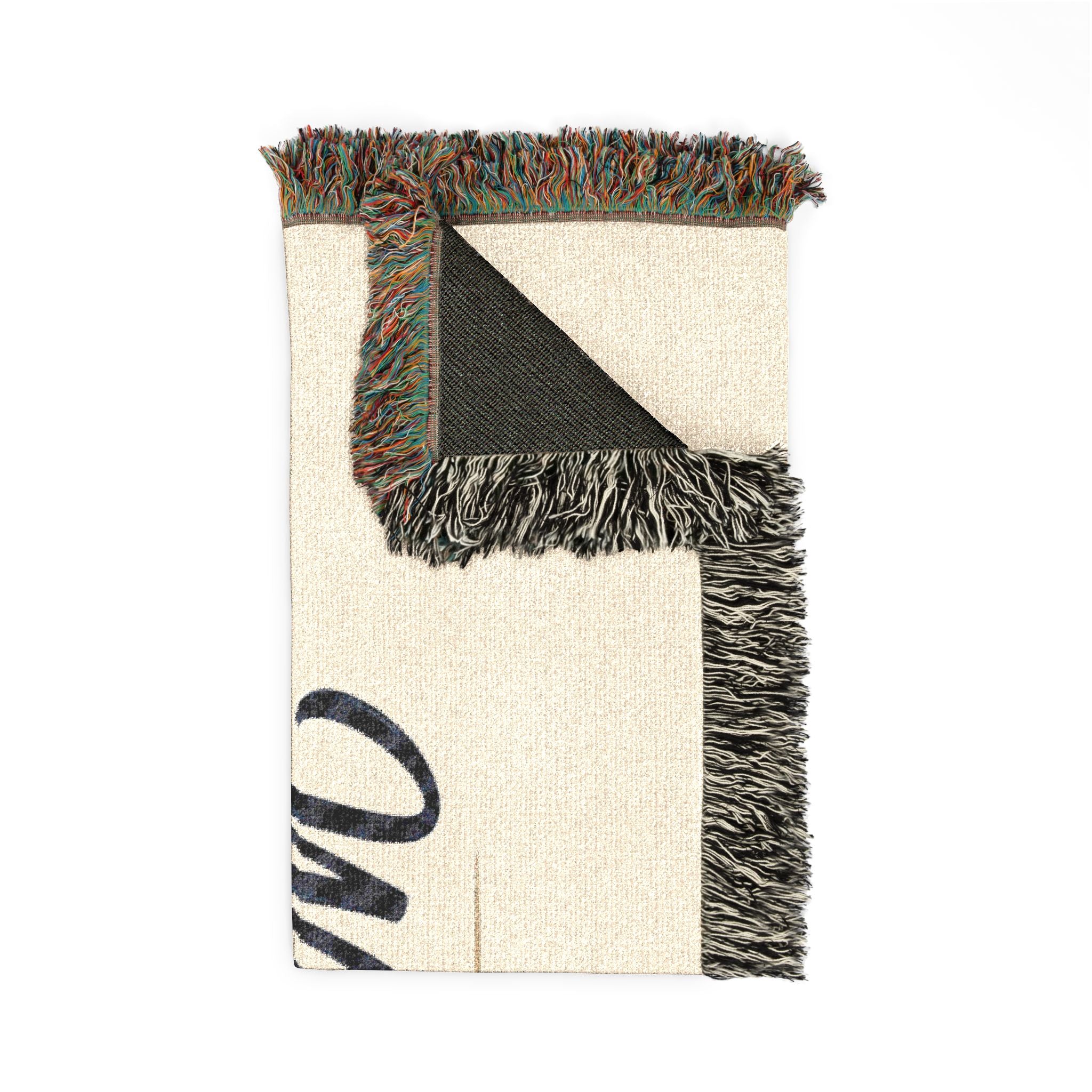 Woven Blanket — “Walk by Faith and Not by Sight” Inspirational Throw