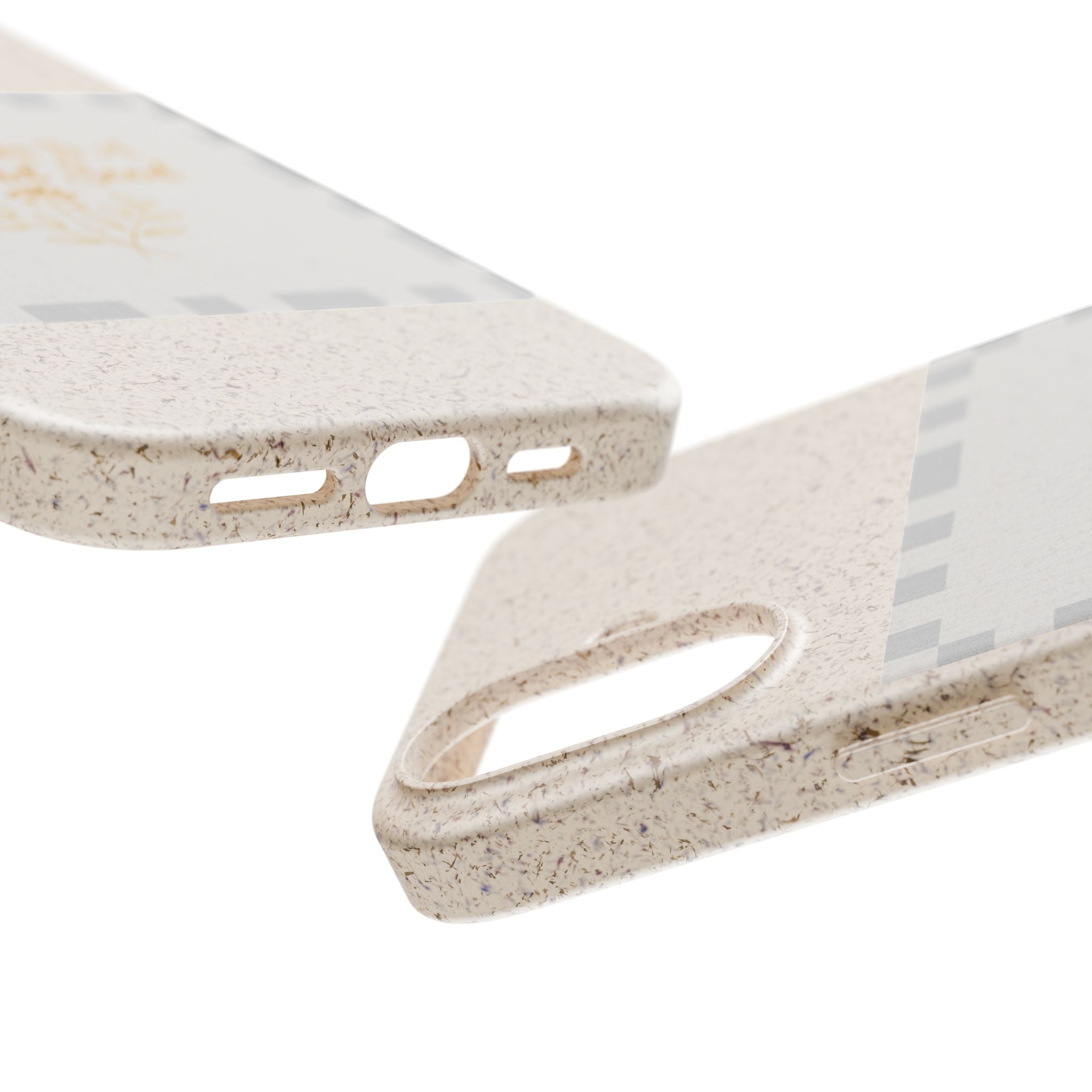 Biodegradable Phone Case — “All It Takes Is A Mustard Seed” Floral Design