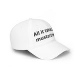 Christian Baseball Cap — "All It Takes Is A Mustard Seed" Embroidered Faith Hat | Faith Apparel