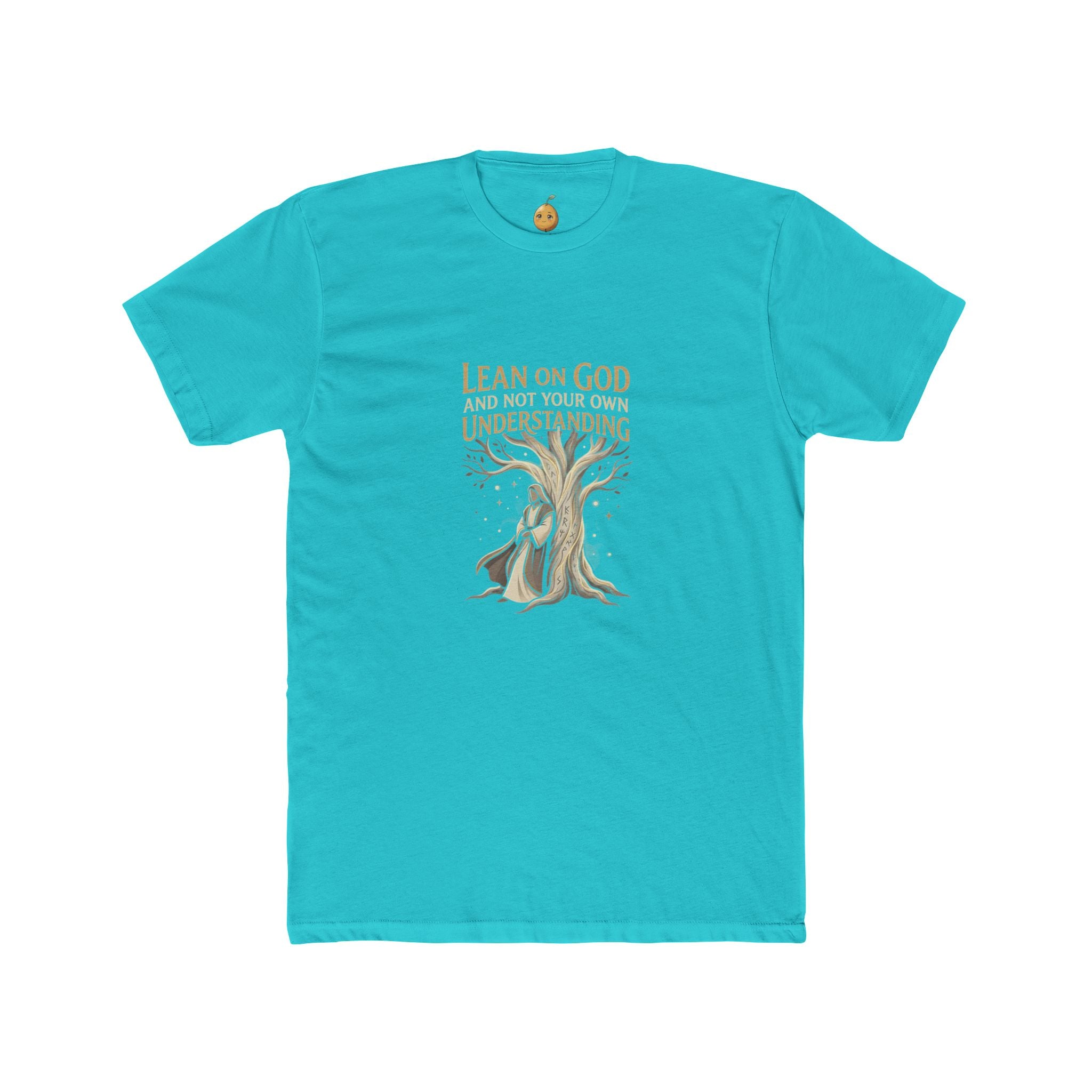 Lean on God Tree T-Shirt — Faith Christian Graphic Tee