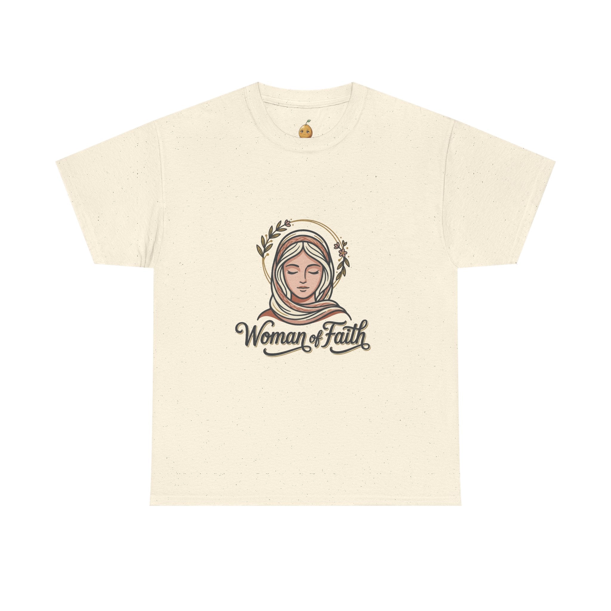 Woman of Faith Tee — Inspirational Christian Graphic T-Shirt