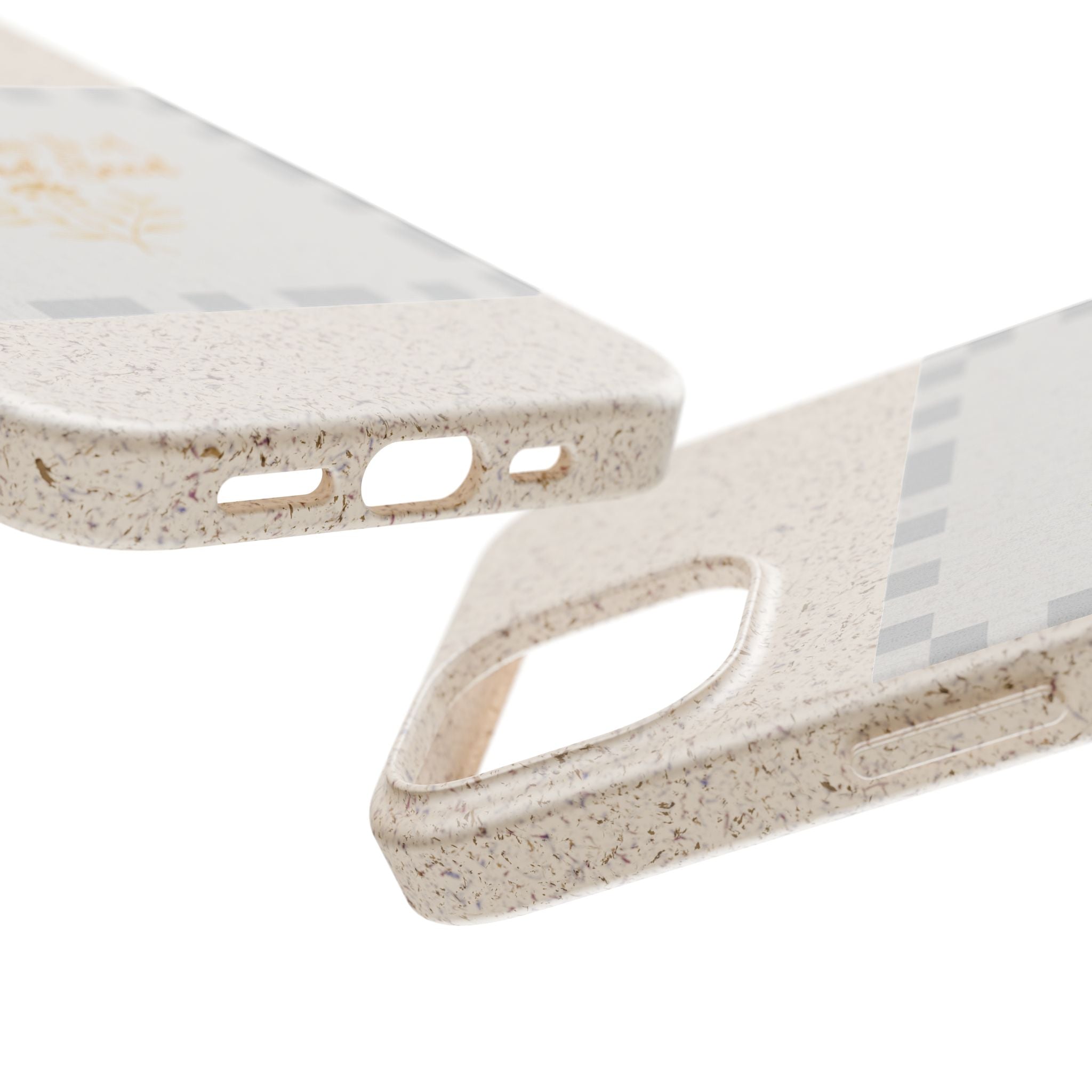 Biodegradable Phone Case — “All It Takes Is A Mustard Seed” Floral Design