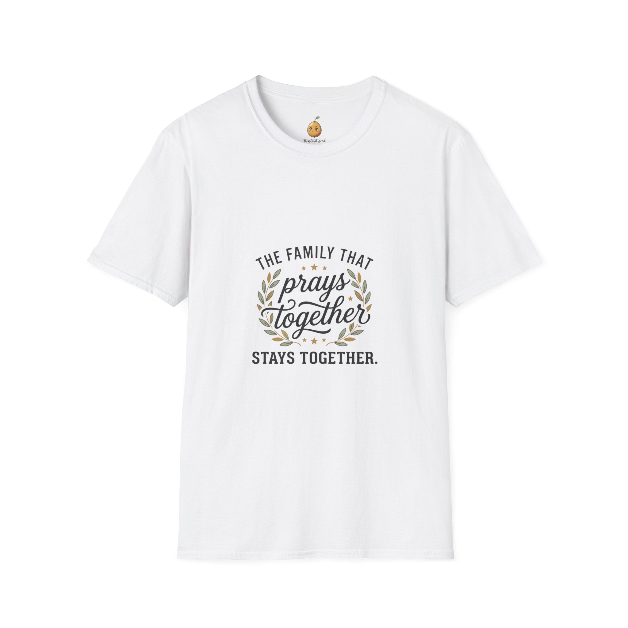 Prayer Family T-Shirt — “The Family That Prays Together” Faith Tee