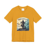 T‑Shirt — “Highs and Lows” Faith Graphic Tee ("Lord, You’re with me everywhere I go")