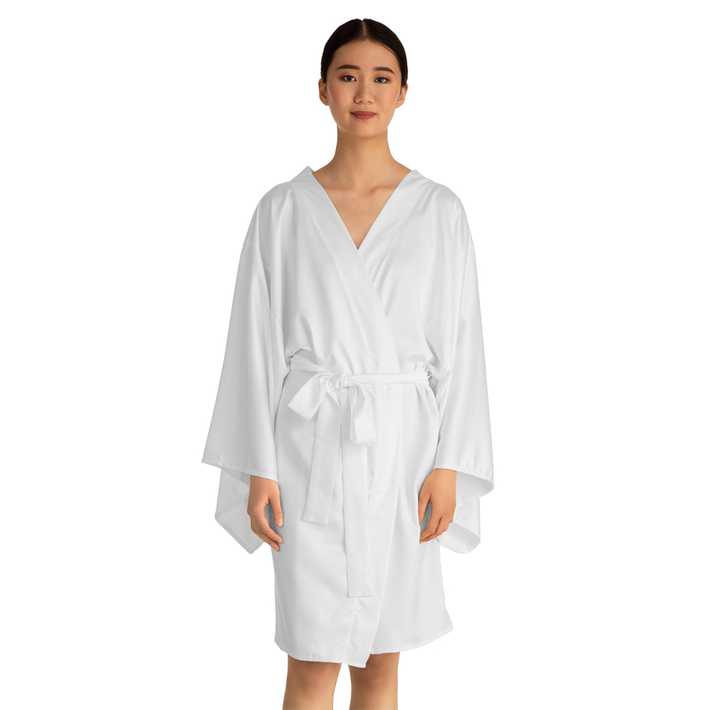 Kimono Robe - "Start Today Fresh" Seedling Garden Lounge Robe