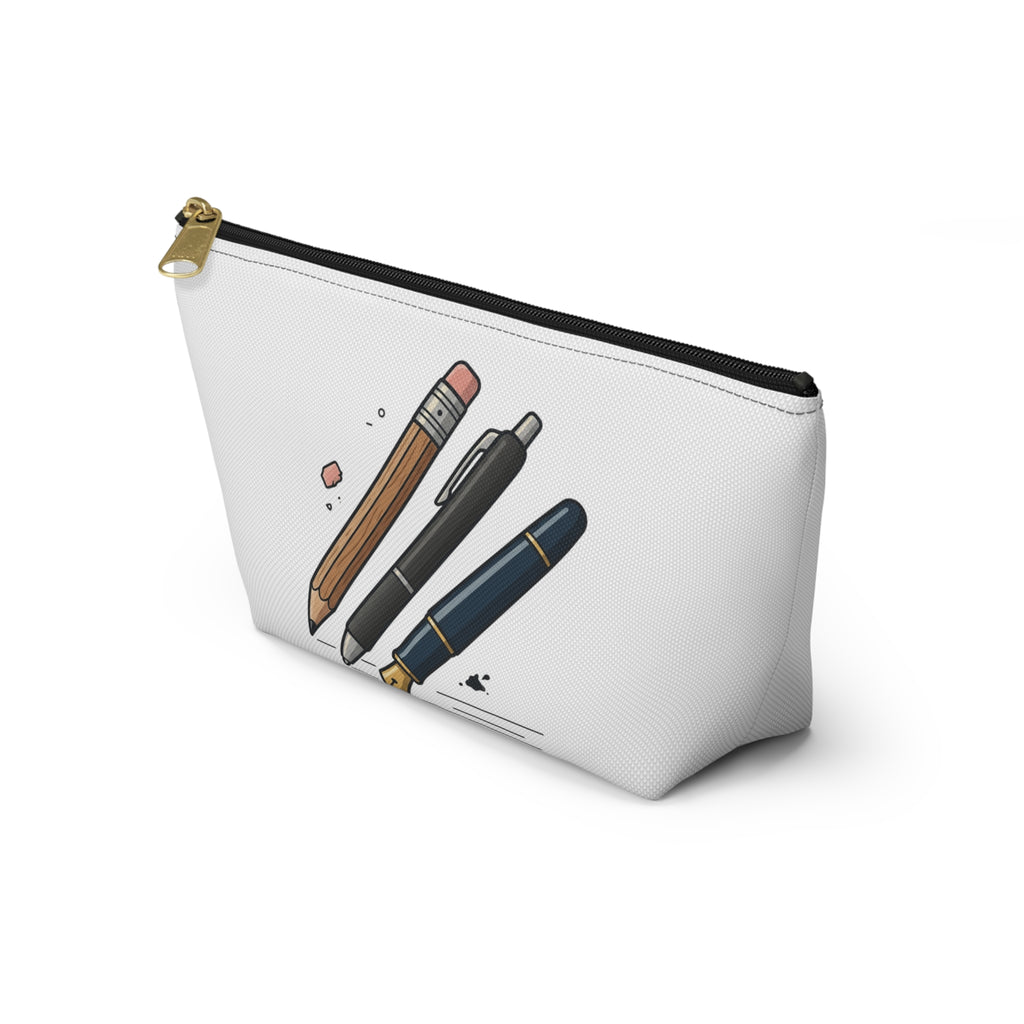 Writer's Tool Accessory Pouch — Pencil, Pen & Fountain Pen Design