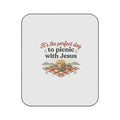 It's the Perfect Day to Picnic with Jesus Picnic Blanket — Christian Outdoor Picnic Mat