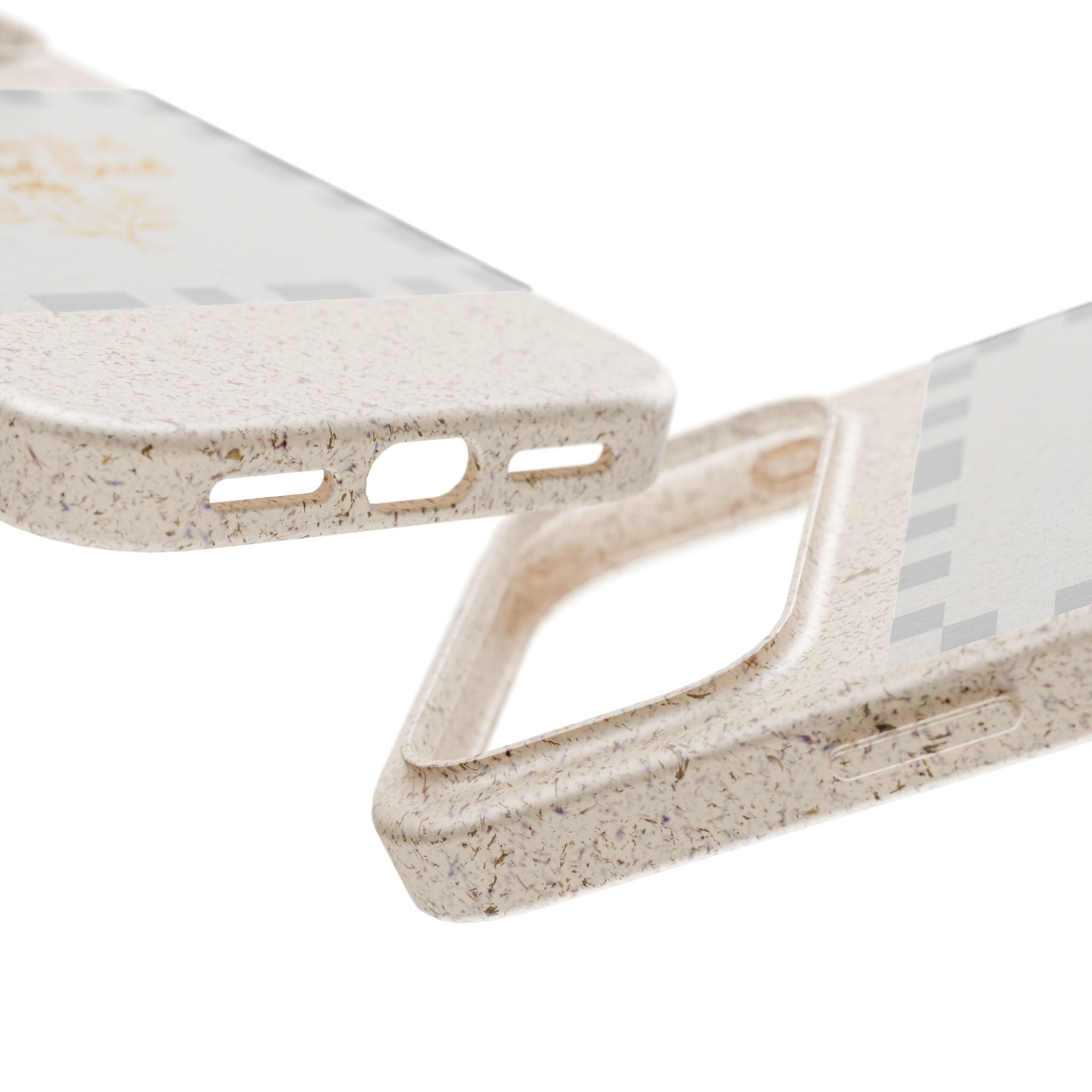 Biodegradable Phone Case — “All It Takes Is A Mustard Seed” Floral Design