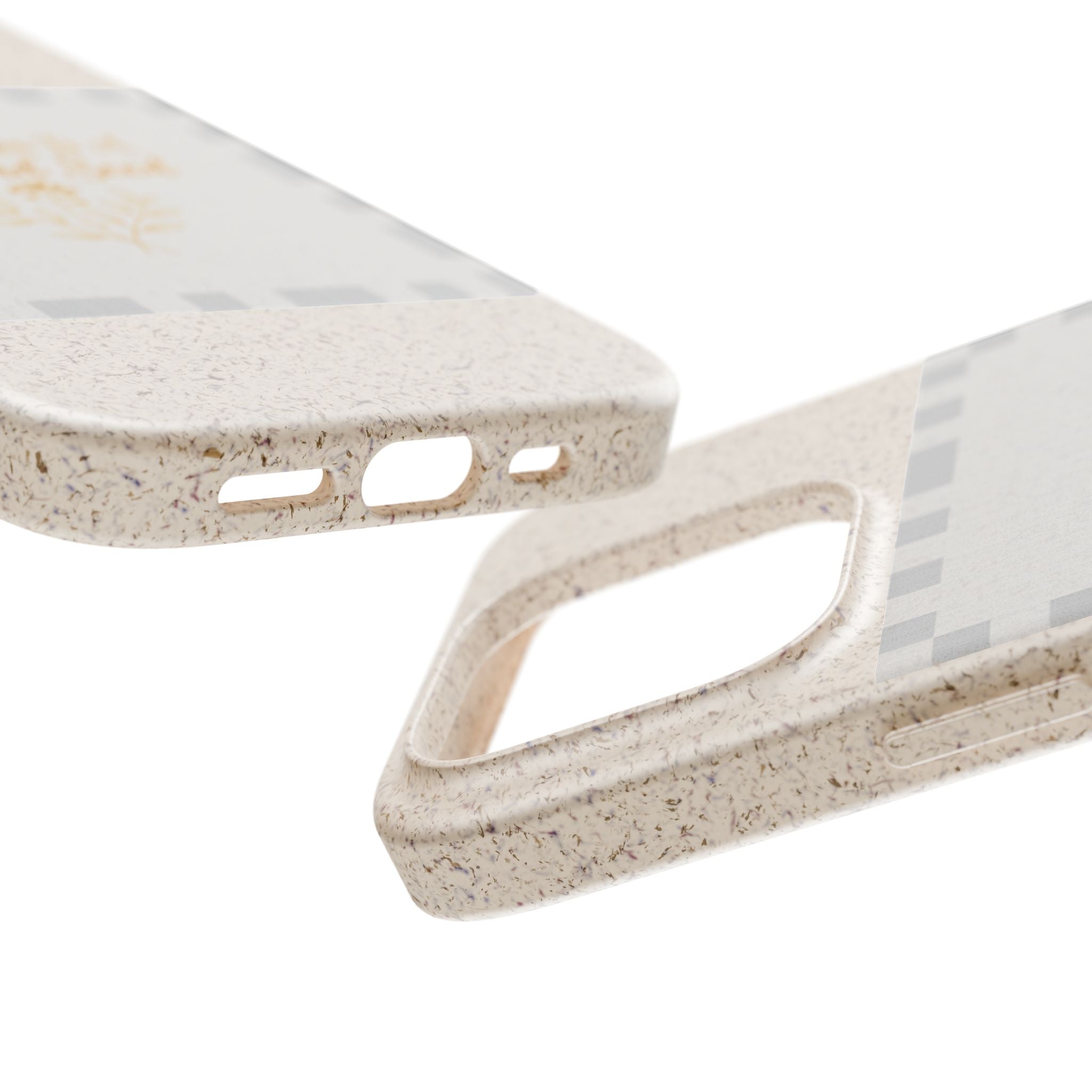 Biodegradable Phone Case — “All It Takes Is A Mustard Seed” Floral Design