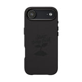 Engraved PU Leather Phone Case — "Start Today Fresh" Seedling Design