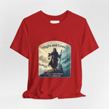 T‑Shirt — “Highs and Lows” Faith Graphic Tee ("Lord, You’re with me everywhere I go")