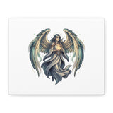 Guardian Angel Matte Canvas Wall Art – Stretched Spiritual Home Decor