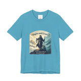 T‑Shirt — “Highs and Lows” Faith Graphic Tee ("Lord, You’re with me everywhere I go")