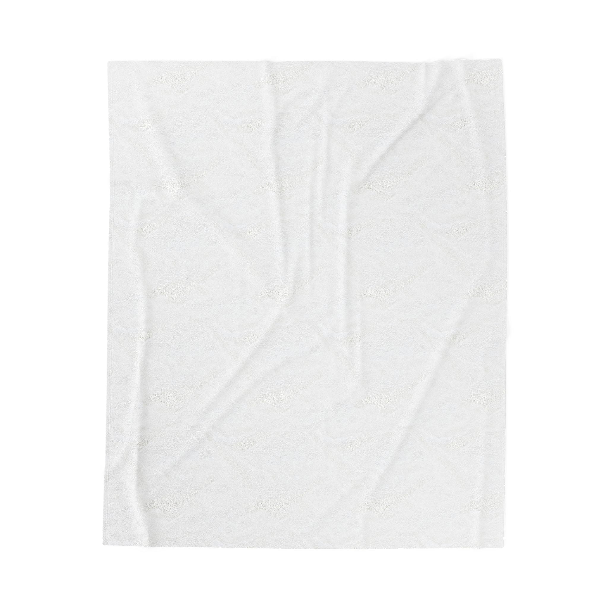 Velveteen Plush Blanket — "There Is No Judgement With Jesus" Christian Inspirational Throw