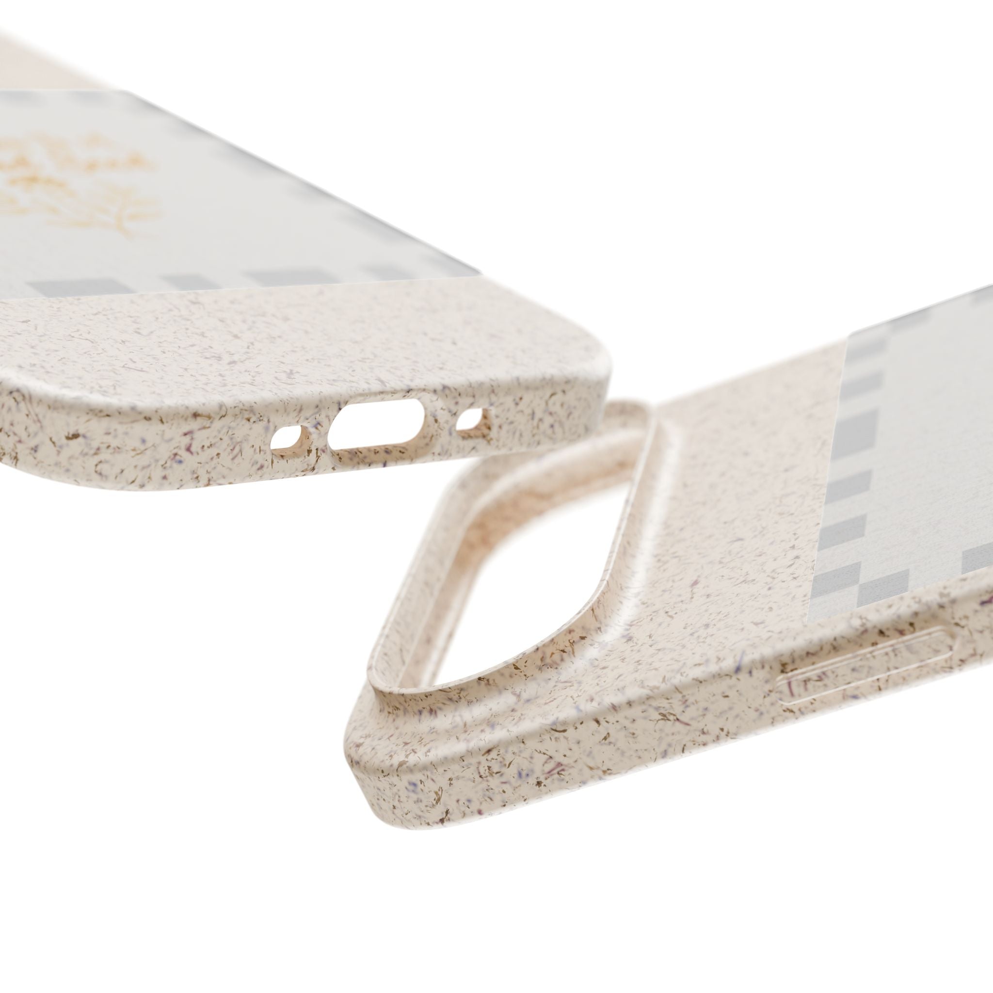 Biodegradable Phone Case — “All It Takes Is A Mustard Seed” Floral Design