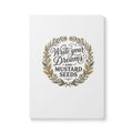 Faith Journal — "Keep Your Faith Alive" & "Write Your Dreams" Inspirational Softcover Notebook