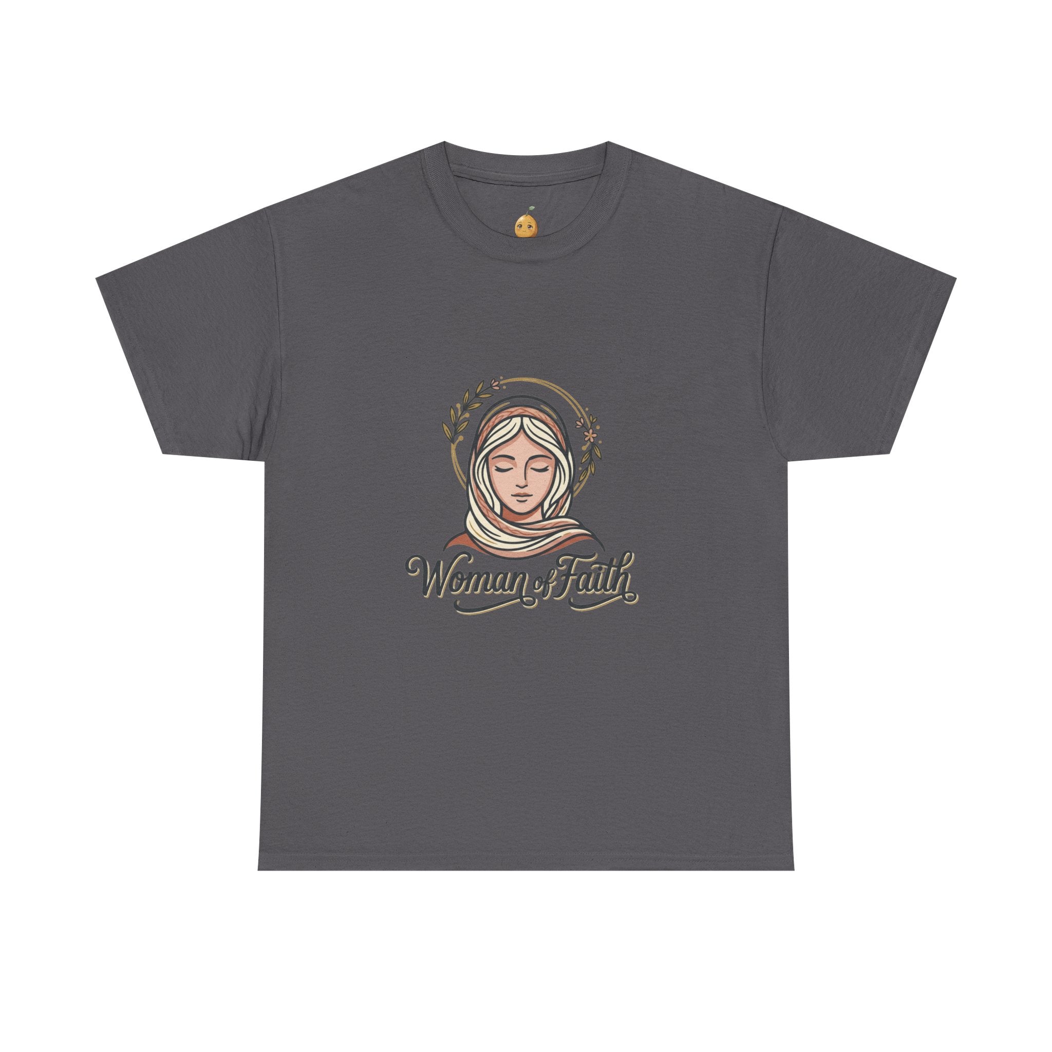 Woman of Faith Tee — Inspirational Christian Graphic T-Shirt