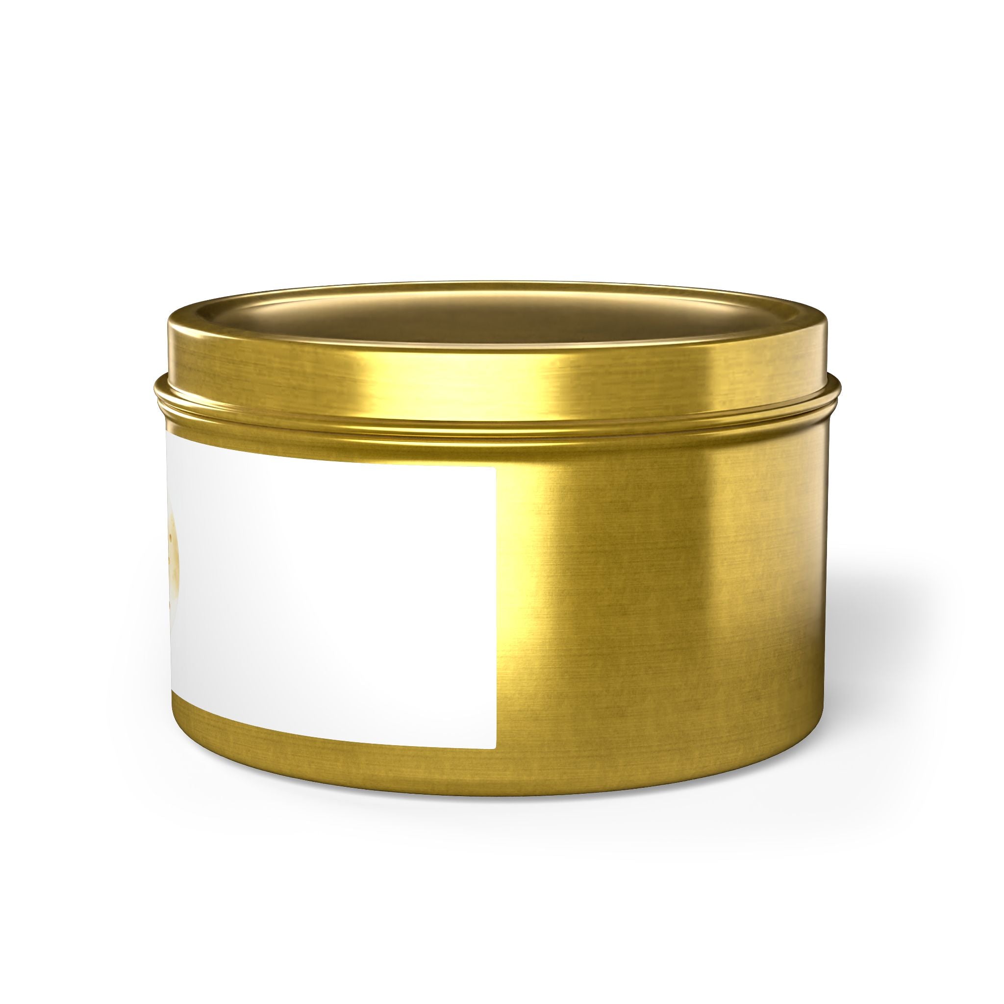 Gold Floral 'Walk by Faith, Not by Sight' Tin Candle — Inspirational Scented Gift