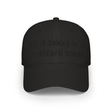 Christian Baseball Cap — "All It Takes Is A Mustard Seed" Embroidered Faith Hat | Faith Apparel