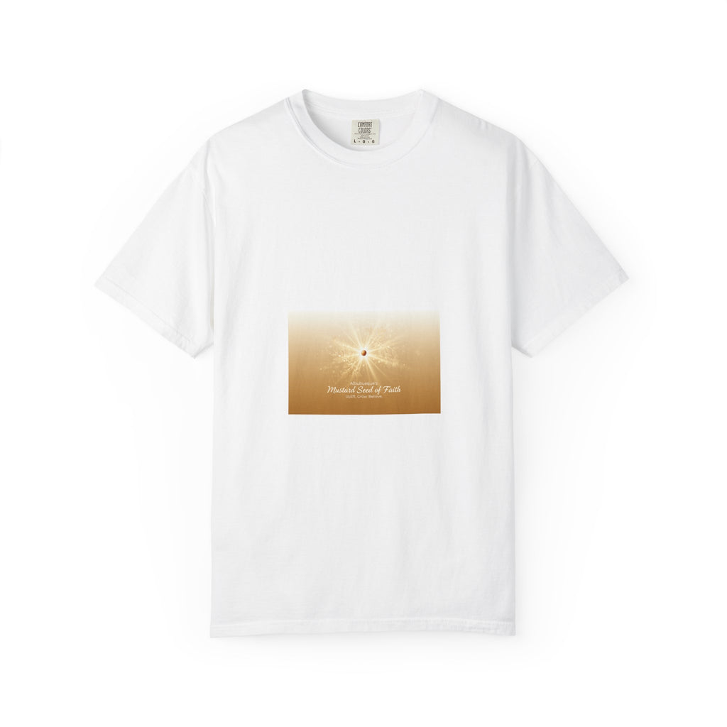 Spiritual Sunburst T-Shirt — "Radiate Your Light" Graphic Tee
