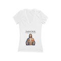 Ezekiel 36:26 Jesus Sacred Heart V-Neck Tee