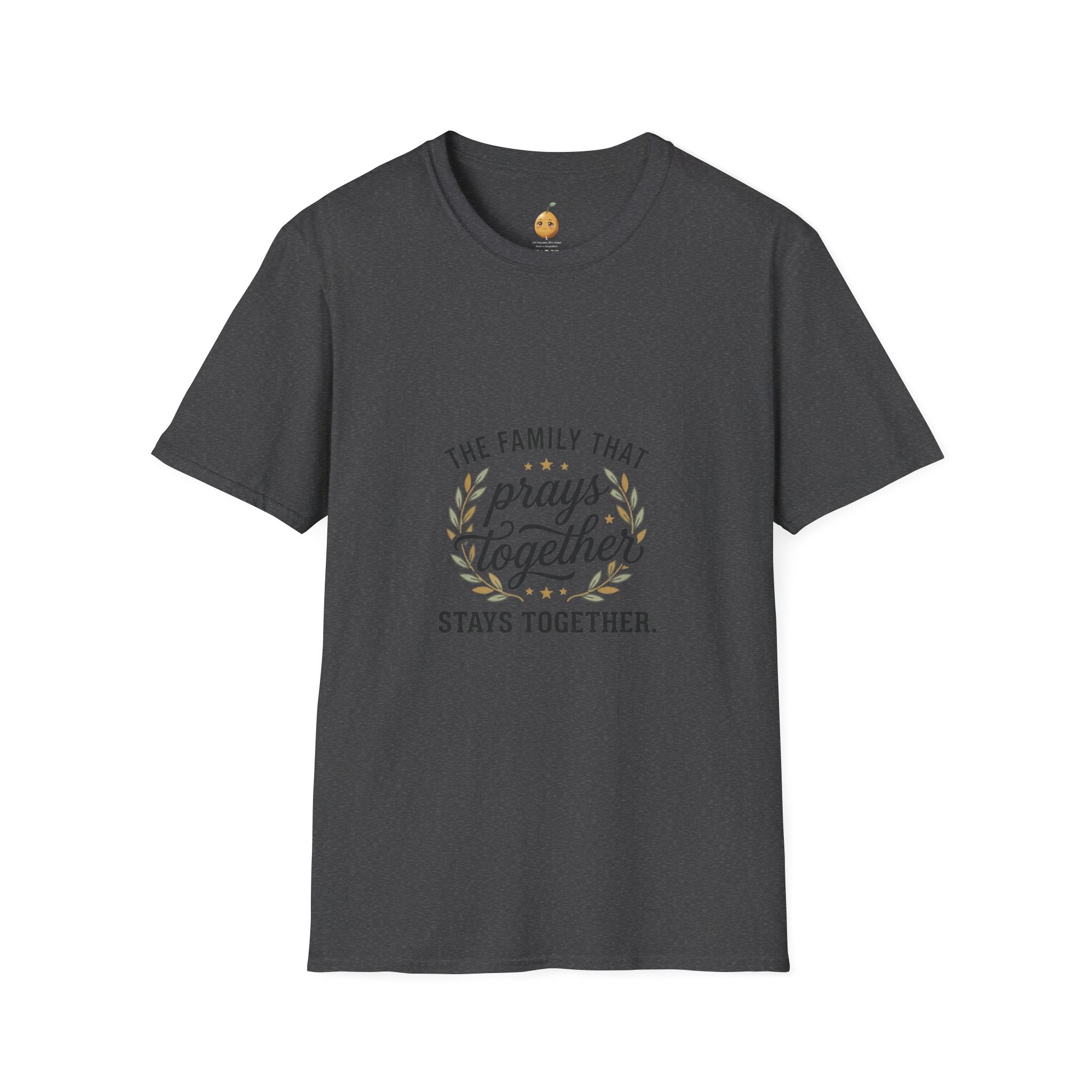 Prayer Family T-Shirt — “The Family That Prays Together” Faith Tee