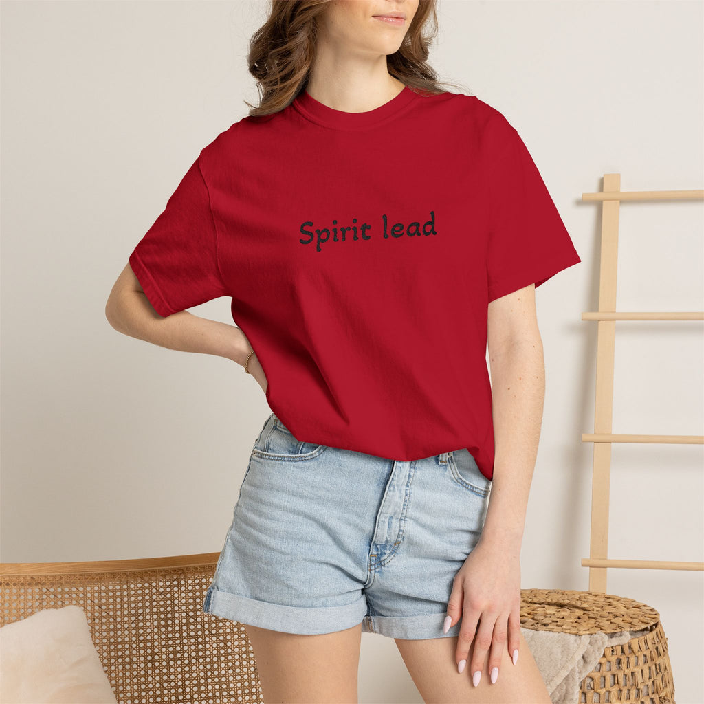Spirit Lead T-Shirt — Religious Faith Graphic Tee