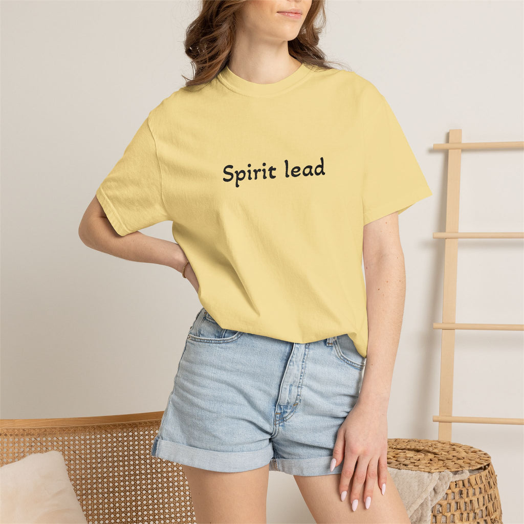Spirit Lead T-Shirt — Religious Faith Graphic Tee
