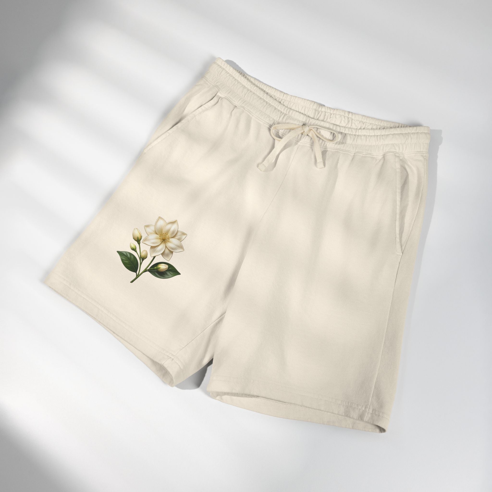Unisex Garment-Dyed Lightweight Fleece Sweat Shorts