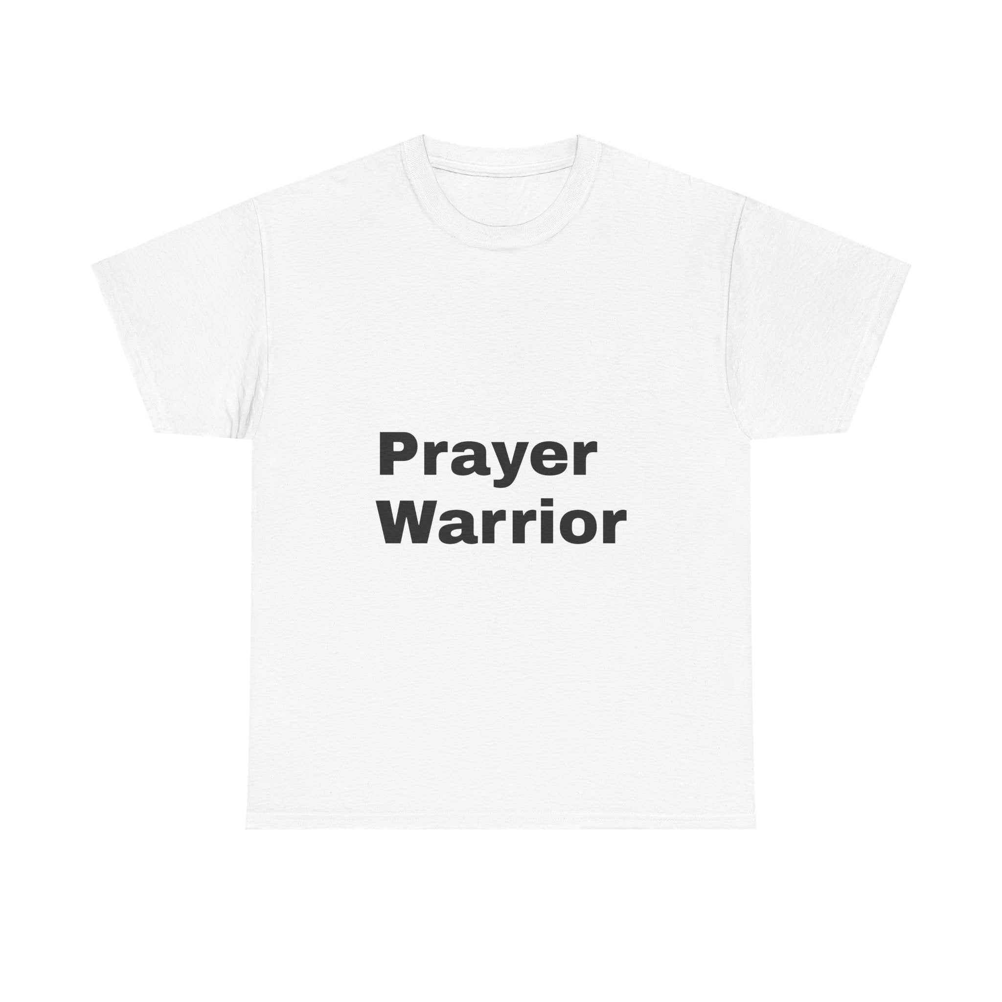 Prayer Warrior T‑Shirt — "How Can I Pray For You?" Christian Faith Tee