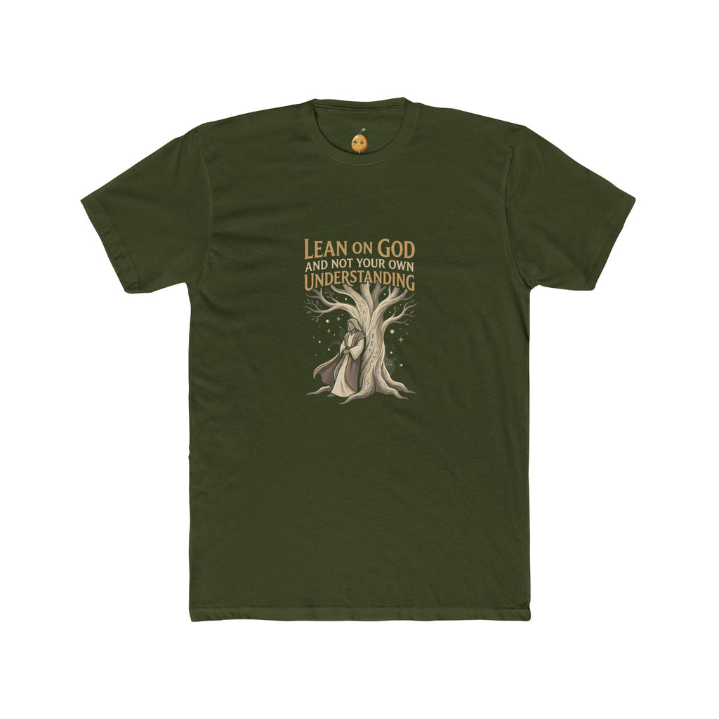 Lean on God Tree T-Shirt — Faith Christian Graphic Tee