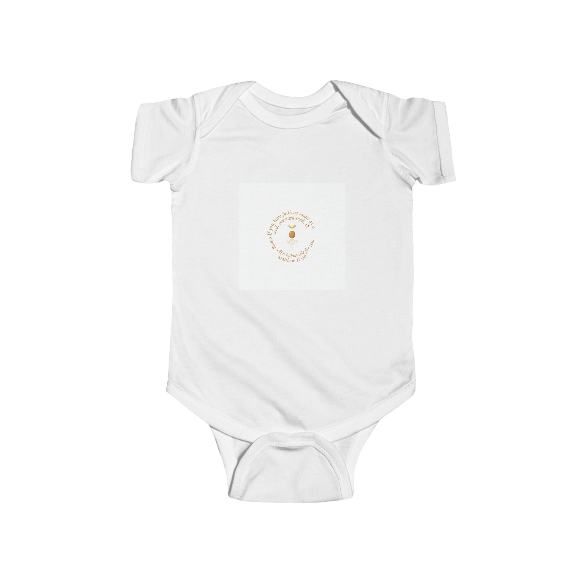 Baby Bodysuit — "Hello World" Neutral Newborn Onesie with Gold Sunburst