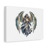 Guardian Angel Matte Canvas Wall Art – Stretched Spiritual Home Decor