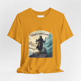 T‑Shirt — “Highs and Lows” Faith Graphic Tee ("Lord, You’re with me everywhere I go")