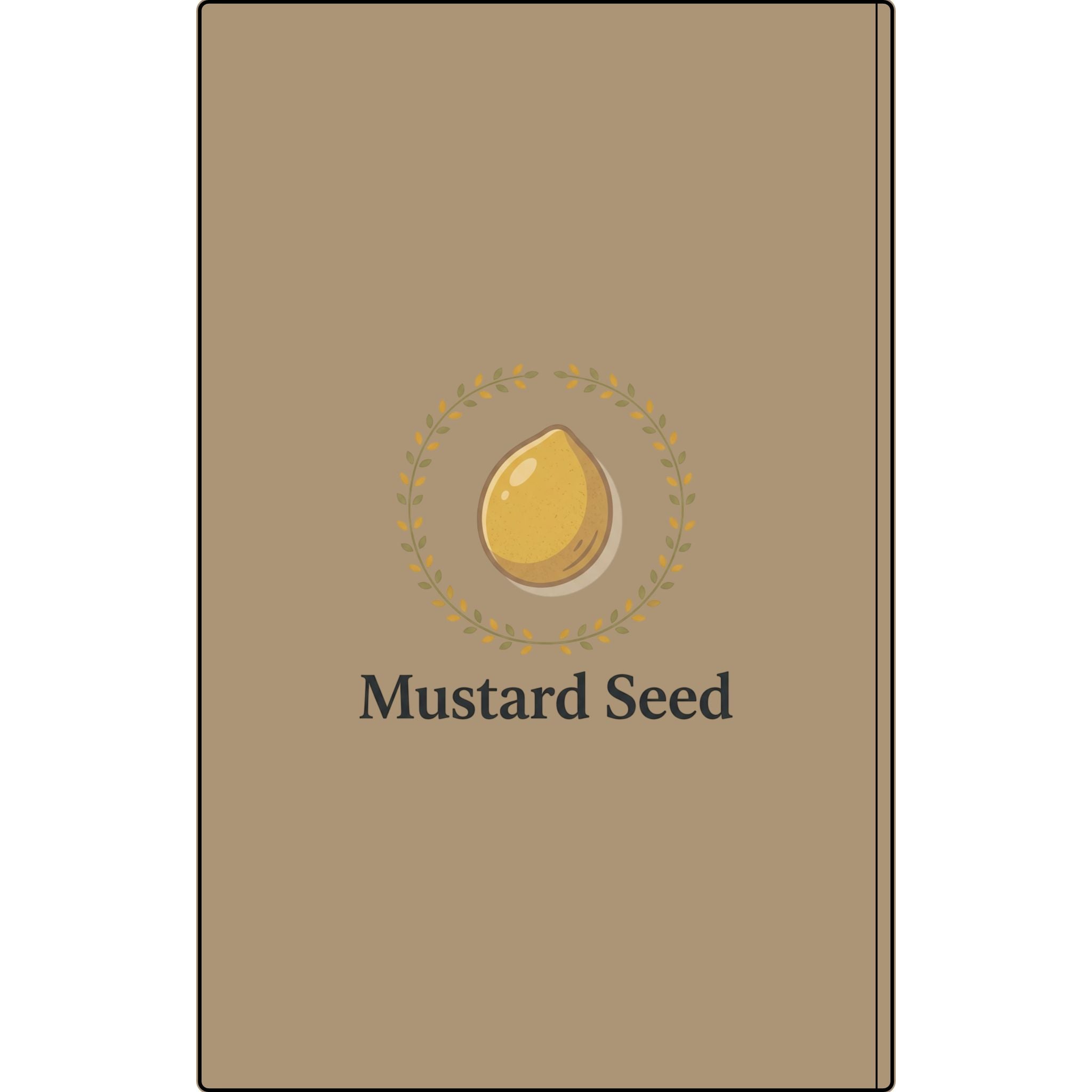 Engraved Vegan Leather Journal – “Keep Your Faith Alive” Mustard Seed Devotional Notebook