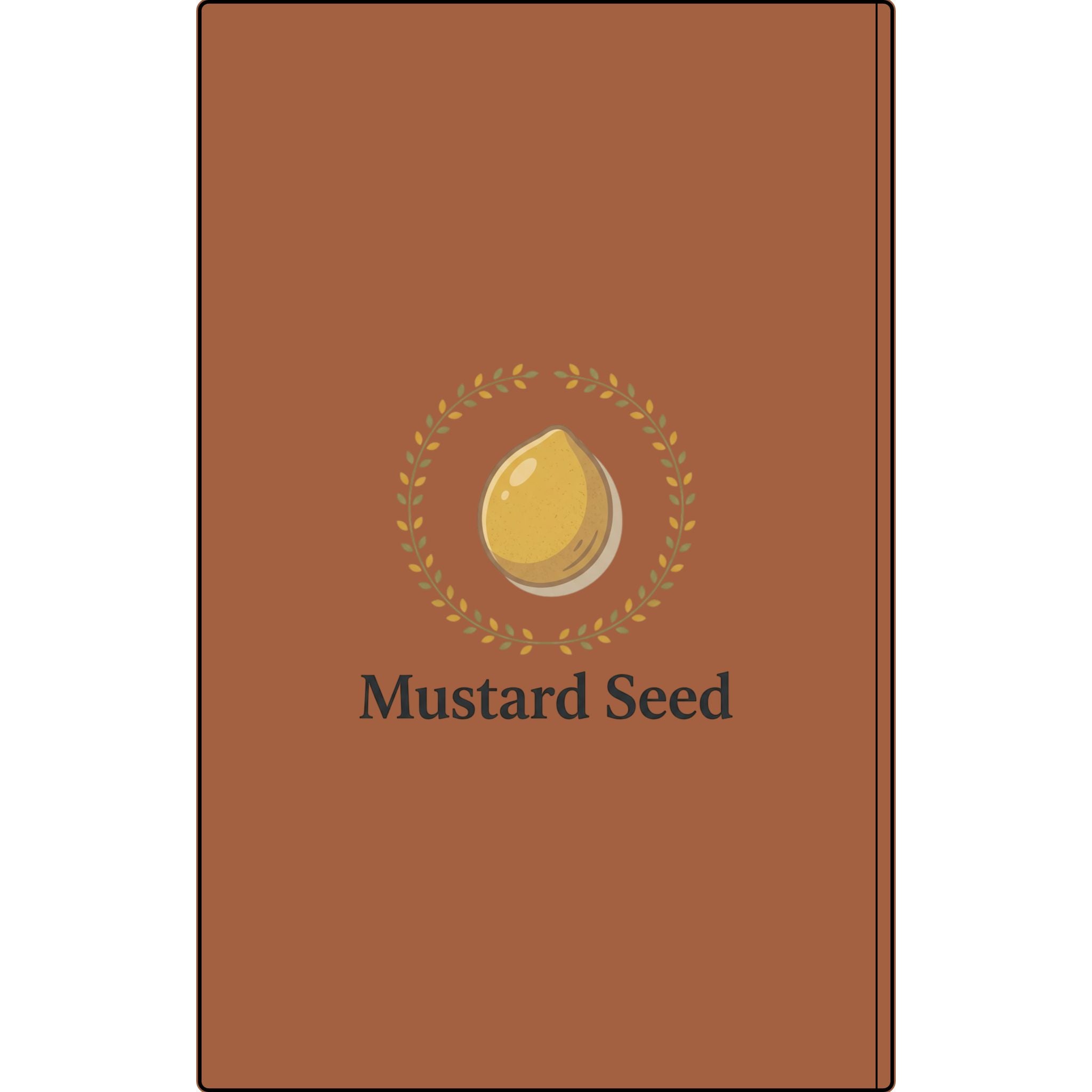 Engraved Vegan Leather Journal – “Keep Your Faith Alive” Mustard Seed Devotional Notebook