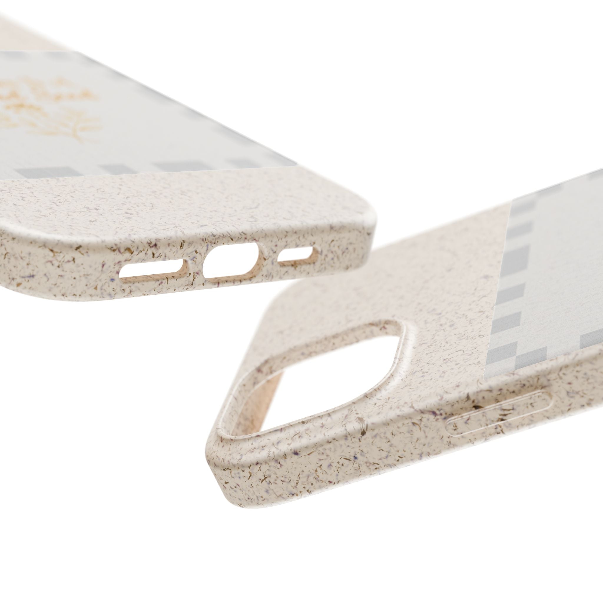 Biodegradable Phone Case — “All It Takes Is A Mustard Seed” Floral Design