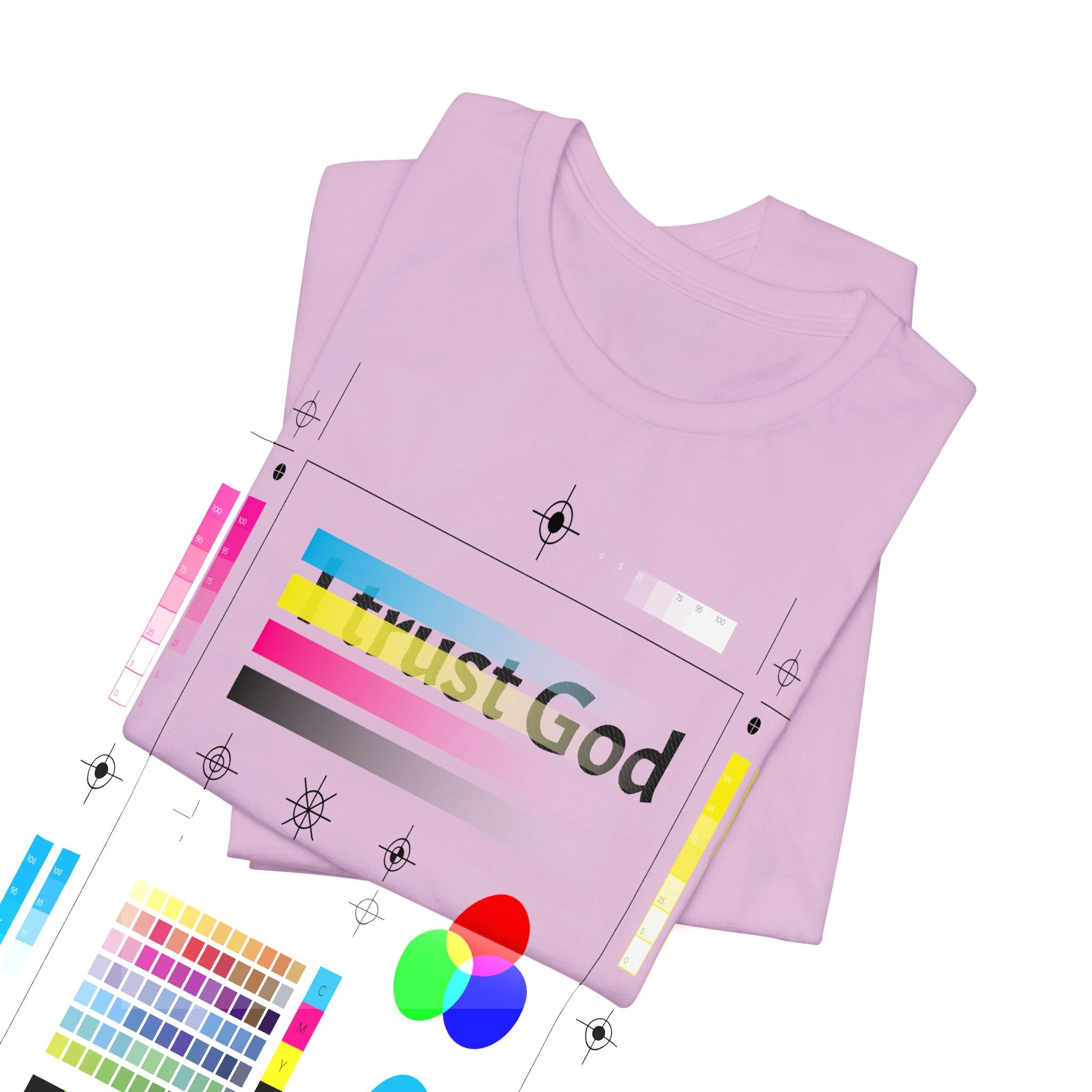 I Trust God Tee — Minimalist Christian Faith T-Shirt